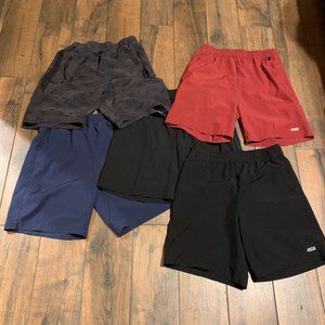 ASOS RBX men's shorts workout S lot of 5 athletic